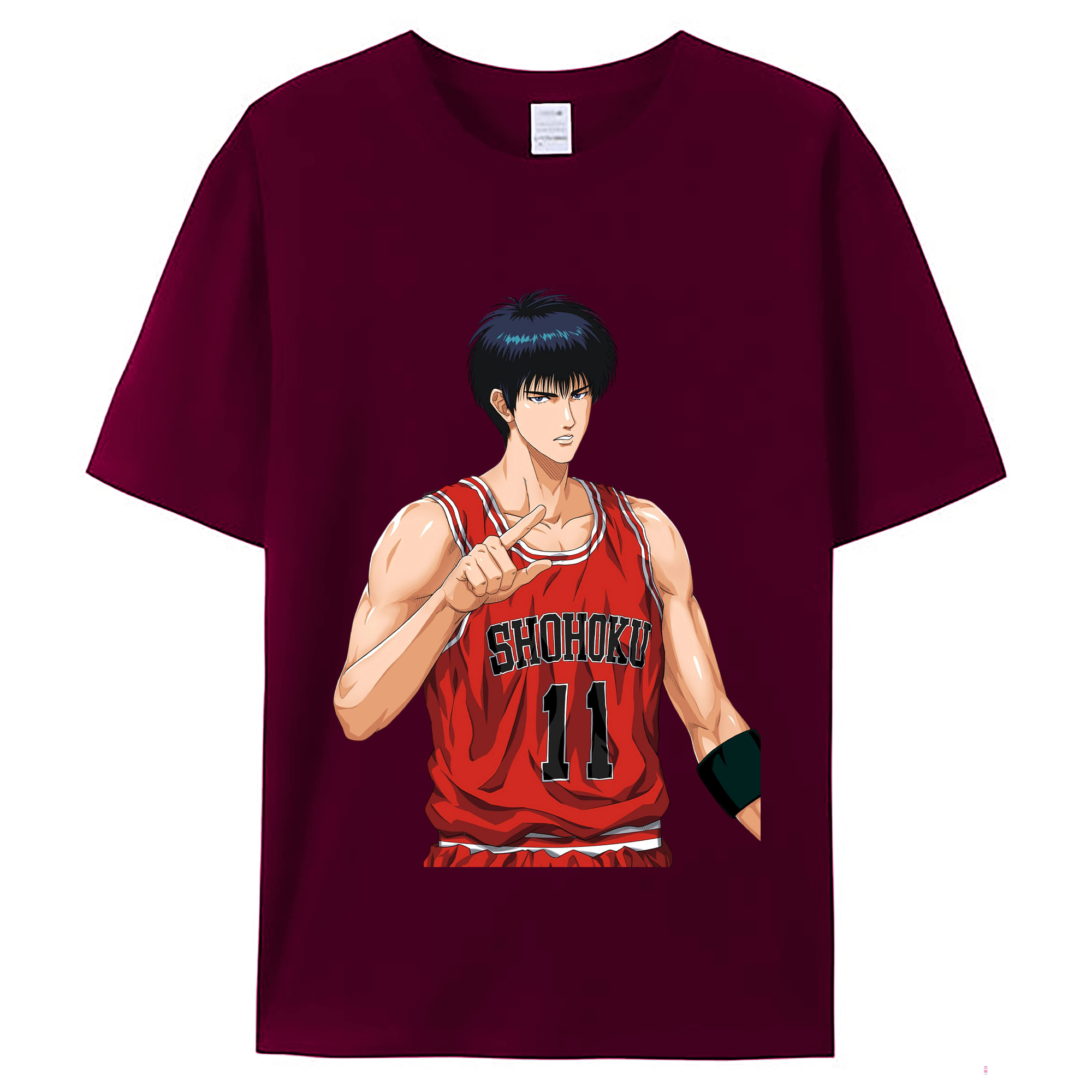 （画像用） SLAM DUNK／スラムダンク レディースカジュアルプリントTシャツ（綿100％）